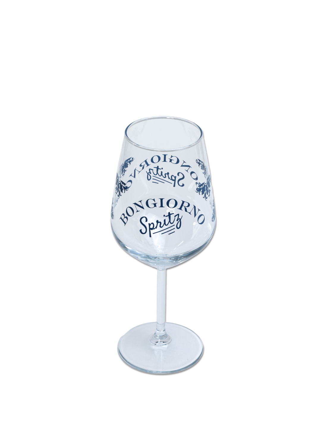 Spritz glazen | blauwe opdruk